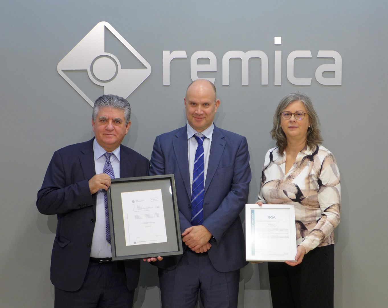 entrega certificado cae remica miterd